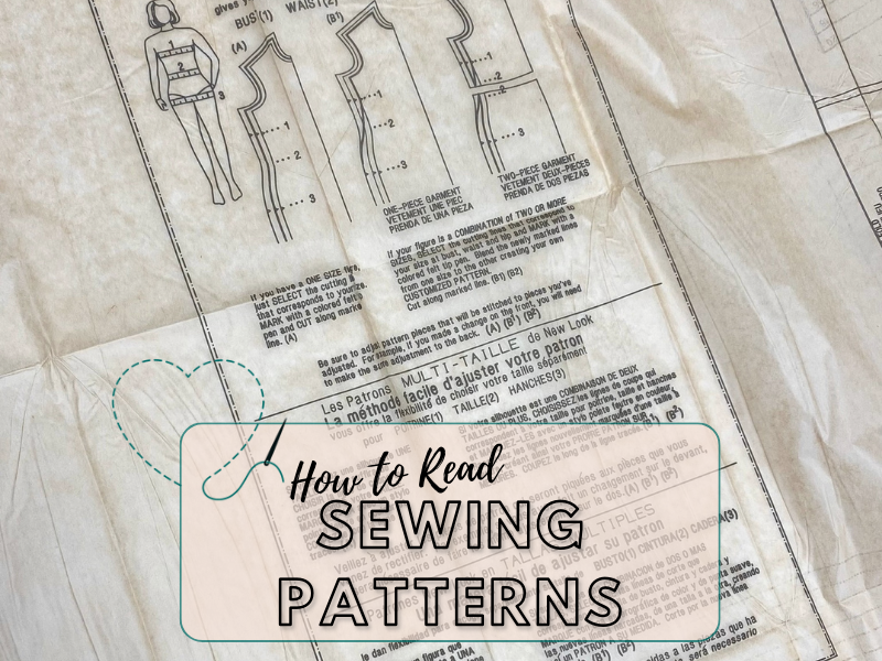 How to Understand and Use Sewing Patterns Learn to Sew with Me