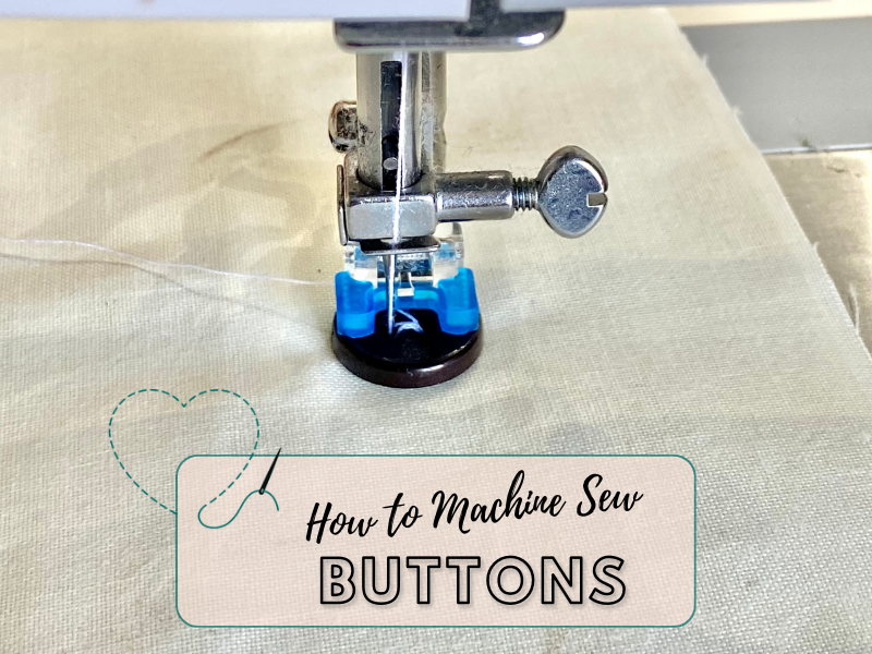 Machine Button Sewing